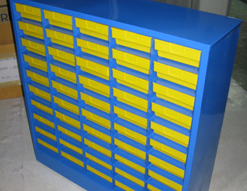 Box Shelf Storage Cabinet