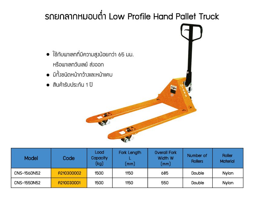 Standard Hand Pallet Truck