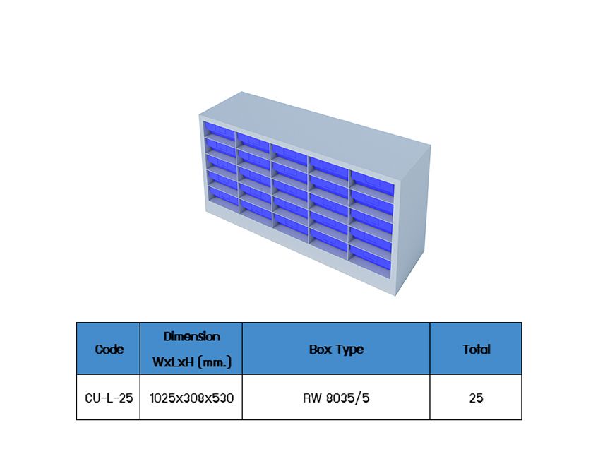 Box Shelf Storage Cabinet