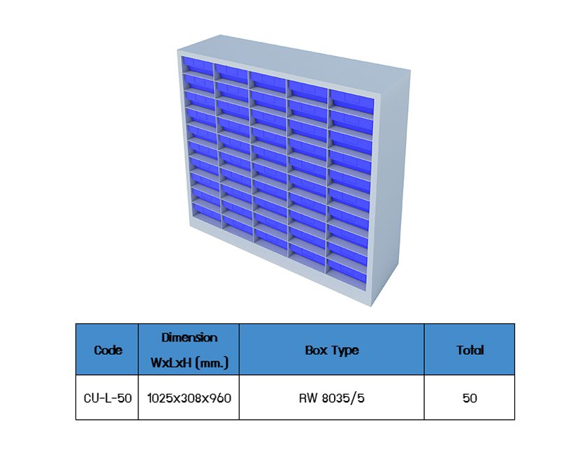 Box Shelf Storage Cabinet