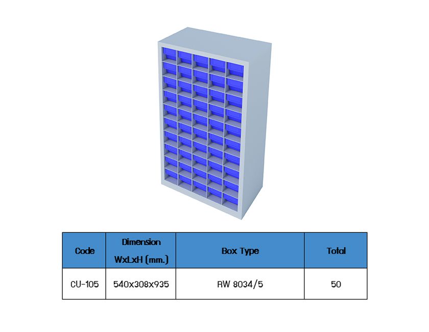 Box Shelf Storage Cabinet