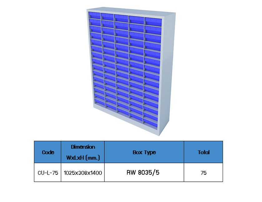 Box Shelf Storage Cabinet