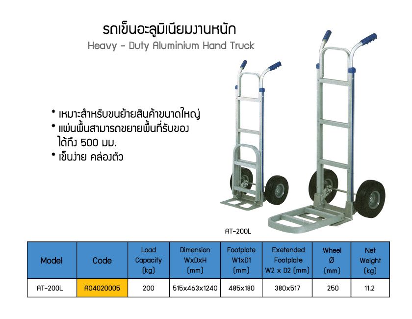 รถเข็นอะลูมีเนียม