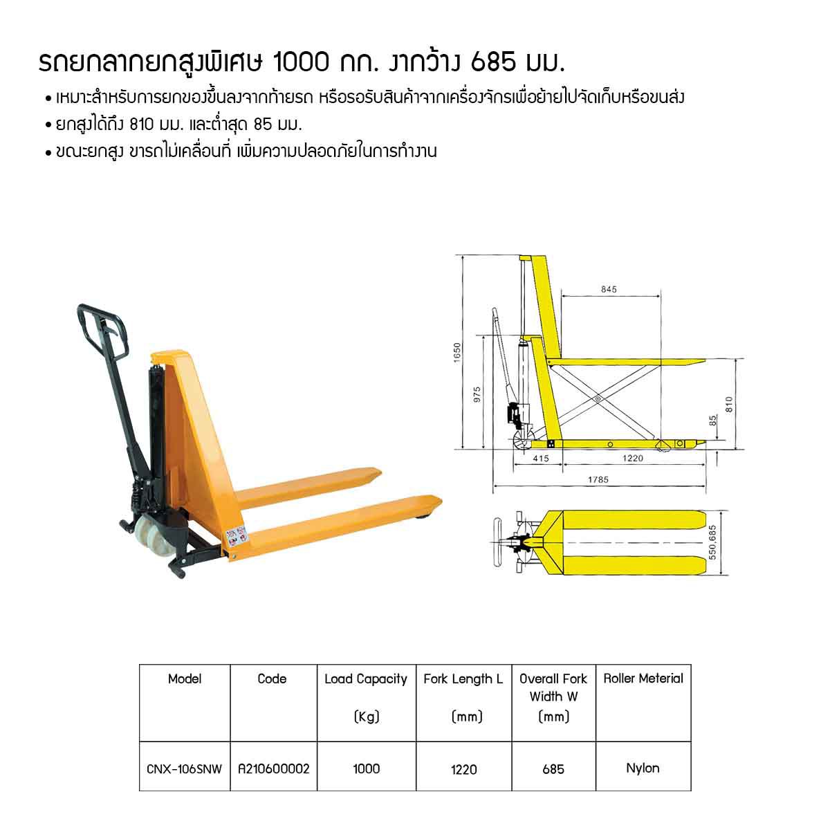 รถยกมาตรฐาน